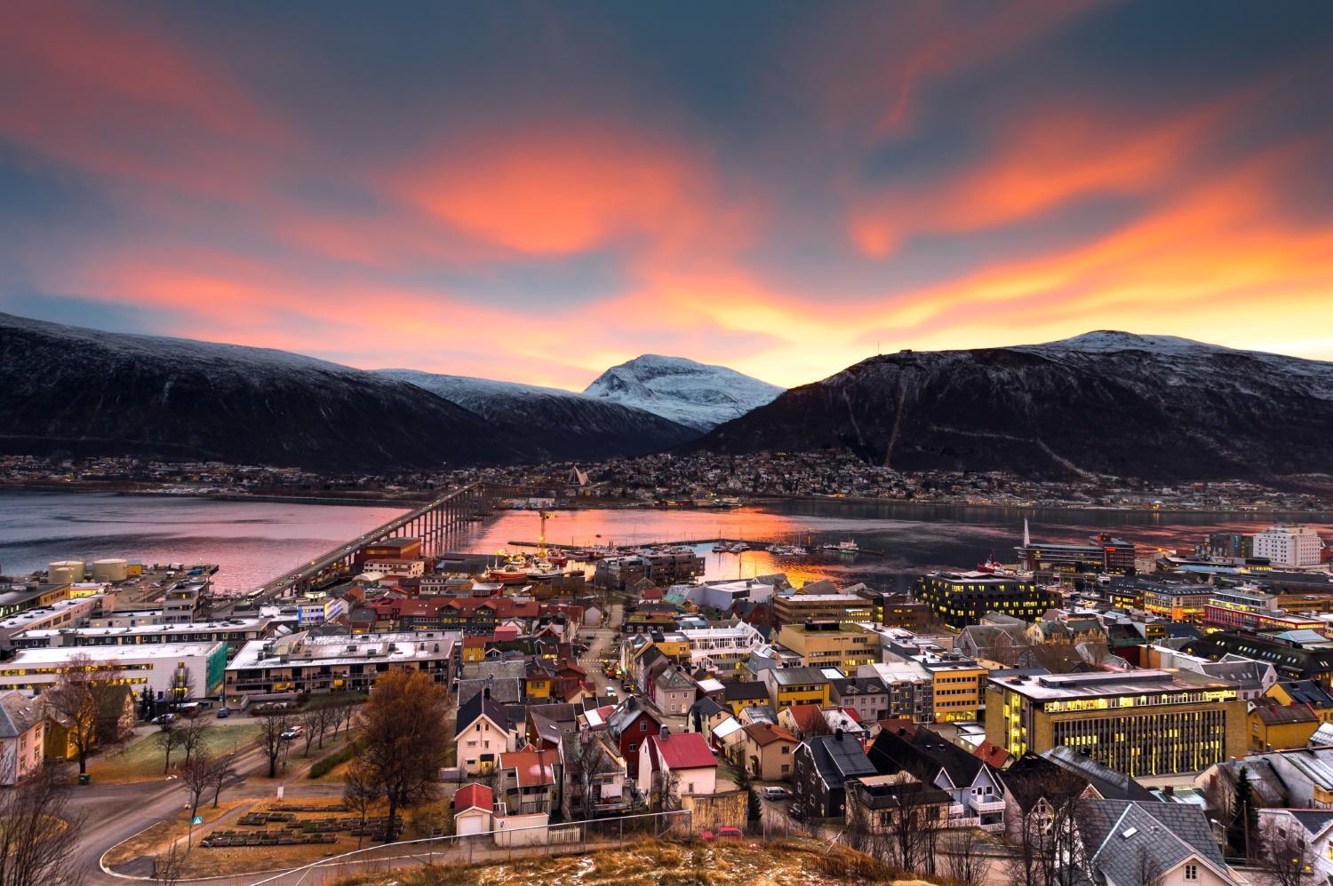 Leilighet Med Fantastisk Utsikt. Tromso Exterior photo